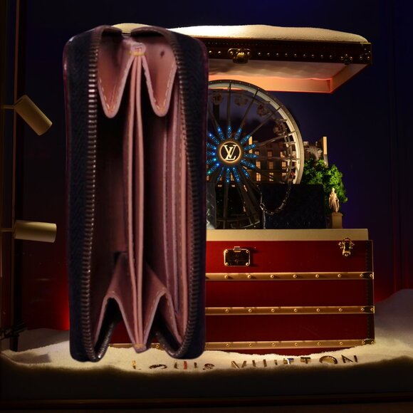 Louis Vuitton Multicolor Monogram Black Zippy Wallet (Rare and Discontined) - Picture 3 of 5